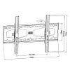 Picture of SH 63T Tilt TV Wall Mount Bracket for 32-75 Inch TVs