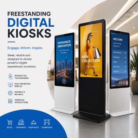 Picture for category Freestanding Digital Kiosks